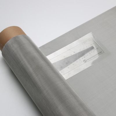 شبکه سیم بافته از فولاد ضد زنگ با 500 میش 0.03mm سیم برای سفارشی اندازه گرد و مربع