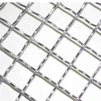 OEM فولاد ضد زنگ میش سیم پیچ برای حصار امنیتی ISO9001 گواهینامه