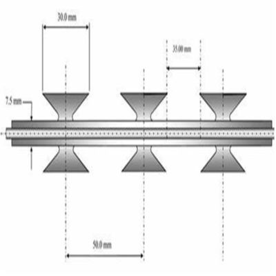 انواع مختلف 2.5mm گالوانیزه سیم خار دار تراش و ساخت و ساز حفاظت از شبکه
