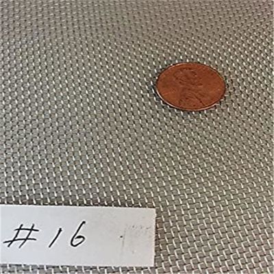 توری سیمی بافت هلندی از فولاد ضد زنگ 304 316 316L با مش 5-300 میکرون فوق ریز