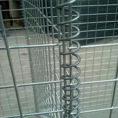 در انبار گالفان پوشش داده شده دیوار گابيون ساخت و ساز سبد آویز جوش قفس سنگ برای گابيون گابيون ساخت و ساز دیوار گابيون