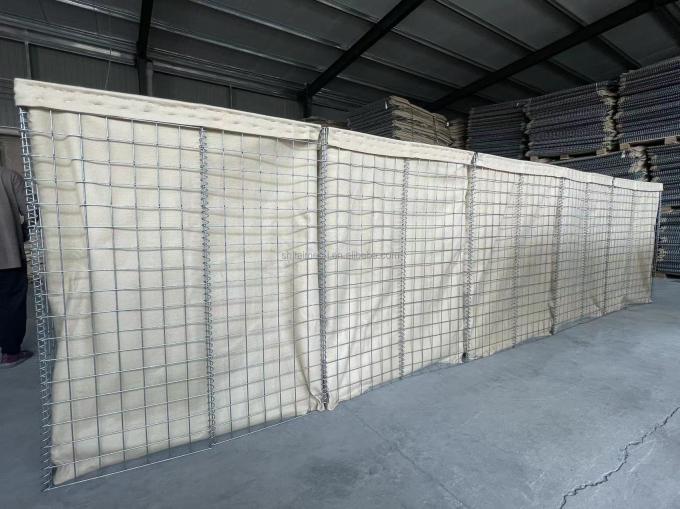2.0-4.5mm Mil1 Hesco مانع حفاظت از سیل مانع دفاعی 3