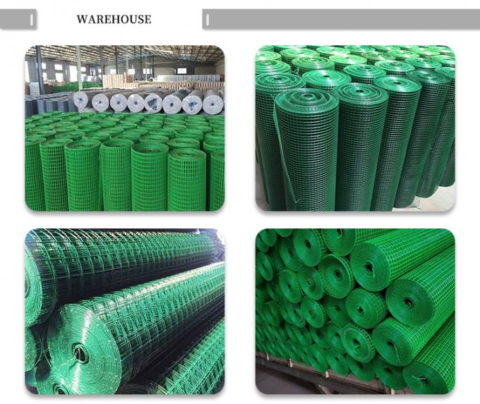 0.5mm-14mm پلاستیک PVC Welded Wire Mesh رول های دوامدار پالتو قفس Wire Mesh 2