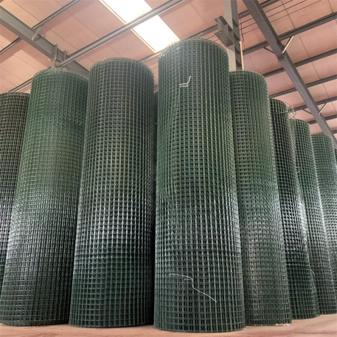 1/2x1 1x1 آهن گالوانیزه داغ سیم جوش داده شده رول پارچه مش پارچه / 16 گیج الکترو گالوانیزه سوراخ مش جوش داده شده 7