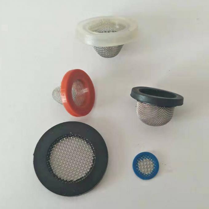فولاد ضد زنگ سفارشی 304 316 فیلتر صفحه نمایش سیم میش 20-100 میکران دایره فیلتر دیسک برای فیلتر آب 3