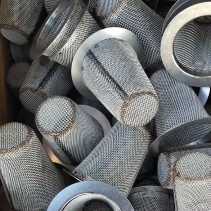 فولاد ضد زنگ سفارشی 304 316 فیلتر صفحه نمایش سیم میش 20-100 میکران دایره فیلتر دیسک برای فیلتر آب 10