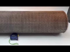 مش سیم فولادی چین دار بافندگی مش سیم گالوانیزه بافته شده برای مش روغن