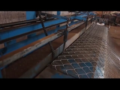 50ft طول الماس حصار سیم میش گالوانیزه زنجیره ای لینک حصار رول