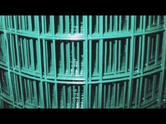 مواد ساختمانی پودر پوشش داده شده 25mmx25mm سبز PVC آویز سیم